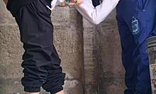 Stepsister Escapes University To Fuck Secretly Outdoors!