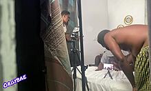 Behind The Scenes Of A Porn Shoot, Feeling The Wet Licks On Shaved Pussy