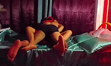 un delicioso navideno clip with cute friend in dress