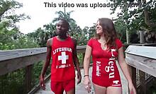 I’m sucking dick on break as a lifeguard in public!