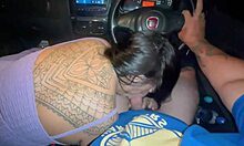 I Get A Ticket While Driving And Someone Blows My Cock!