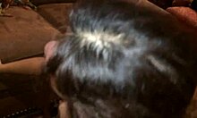 latina slut works my cock deepthroat style