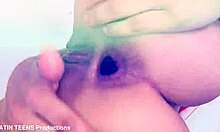 alice trece receives brunos bbc in pussy deep anal balls