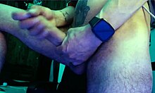 Watch the big load of cum from my long thick cock