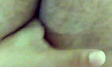 fucking a bbw brown skin tranny bareback in the bedroom