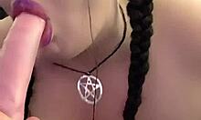 Amateur BBW Wife Kandy Kane Deepthroats and Gets Fucked Hard by Big Cocks