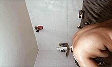 Beautiful Pornstar in Bathroom With Lipstick and Dirty Talk