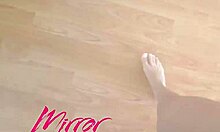 Lexidona Teases And Undresses Passionately In Front Of Mirror