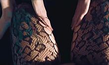 hey, check this pov with a masked russian mature in stockings!