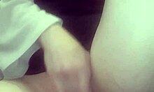 Hot wet pussy gets massaged during masturbation