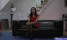 POV Beauty Bent Over for Intense Doggy Bang by Old Man!