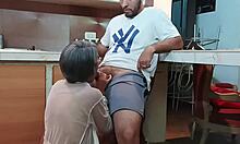 swallowing my stepson's hot cum every time