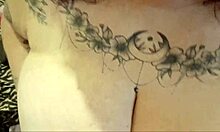 Big Tits Italian Amateur With Tattoo