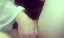 Hot wet pussy gets massaged during masturbation