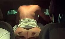 Hot Asian Wife's Public Fuck With Driver