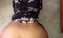 caught my stepdaughter cleaning on all fours, slammed my cock right in her tight pussy!