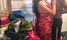 Indian bride crazy fucks husband in saree with big ass orgasm