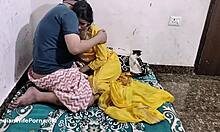 real indian wife bent over for rough doggystyle fucking 😈