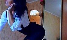 hey, check out this beautiful cam girl teasing in her sexy skirt