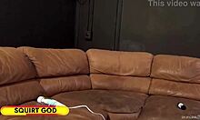 summer rae's petite body bucks wildly, pussy drenching dan's hand.