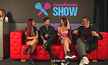 Big tits mexican woman boldly fulfills fan's fantasy in public