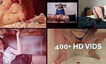 18 year old student gives amazing head in blowbang with monster cock