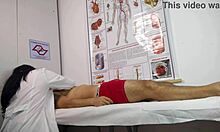 Hey, patient got hard right in front of the nurse