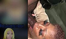 BBW Slut Fucks Big Black Cock Outdoor with Natural Tits!