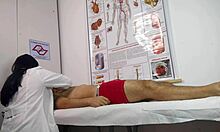 Hey, patient got hard right in front of the nurse