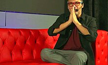 Big tits mexican woman boldly fulfills fan's fantasy in public