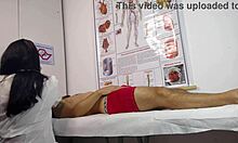 Hey, patient got hard right in front of the nurse