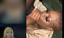 BBW Slut Fucks Big Black Cock Outdoor with Natural Tits!