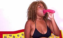 Enjoying Intimate Moments With Big Toy