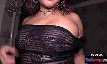 Can you believe this chubby Thai chick gets creampied?