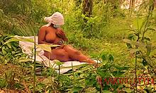 Lonely in the Forest, Curvy Babe Gets Pounded Hard by Huge Cock