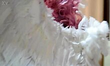 Latina Amateur In Cosplay Lingerie Gets Her Fat Ass And Curvy Body Fucked For First Time In Homemade Costume Scene