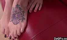 dagfs - cute brunette with glasses has a quickie audition