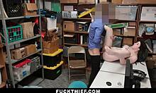 suspect questioned in back room, fucked hard