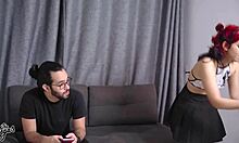 Friend's girlfriend begs for double penetration 😏