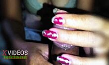 My New Maid Masters Handjob Skills with Precision