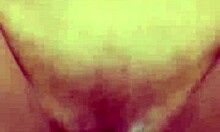 Risky public sex with 18yo brunette flashing 😏