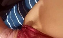 amateur teen stays for close-up ass pov