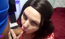 cheating milf explores new experiences at home