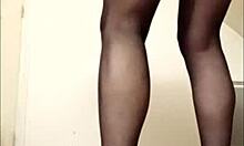 maid slave flashes and orgasms outdoors!