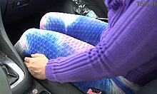 Stepmom reveals hairy pussy