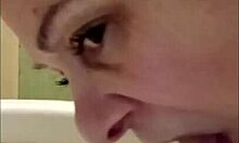 maid slave flashes and orgasms outdoors!