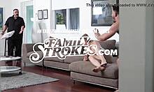 Tiny Gorgeous Teen 18+ Scarlett Fall Gets Strip Searched in the Backroom