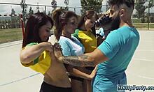 Teen Group Enjoys Outdoor Fun at America's Cup Event