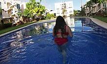 Pool Fun Leads To Ass Fucking With Big Tits