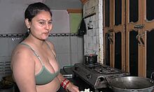 just casual kitchen sex while chopping veggies with a monster cock nearby